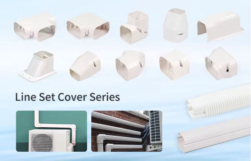 Line Set Covers and Installation Fittings